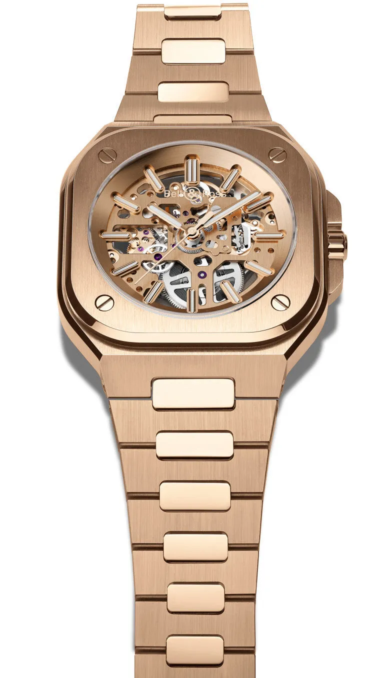 BR Watch BR 5 Skeleton Gold Bracelet Limited Edition