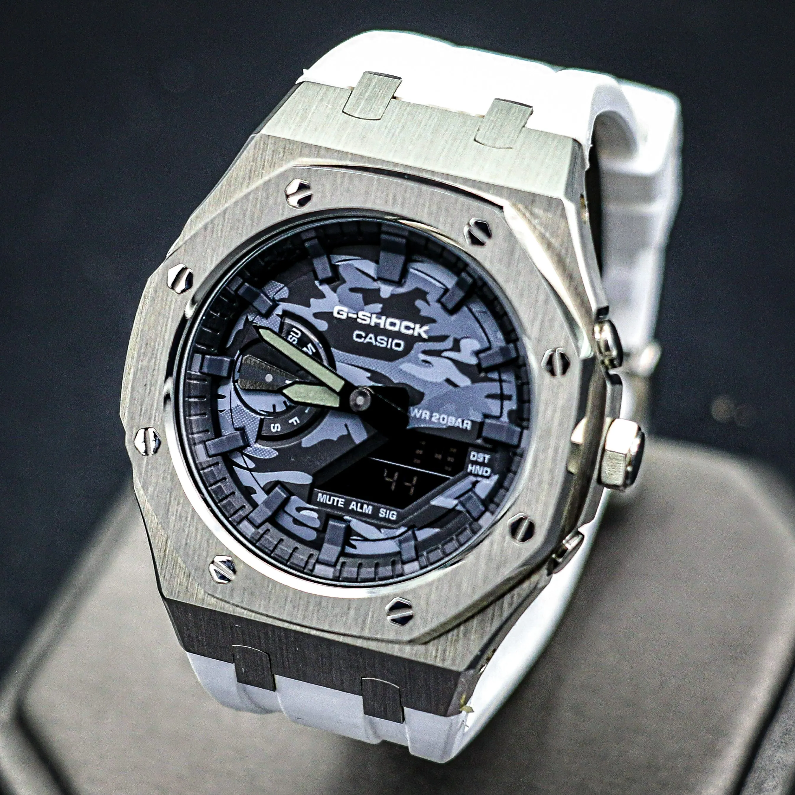 Brand-New! Custom Casio G-Shock! CASIO Oak Watch GA-2100CA 44mm