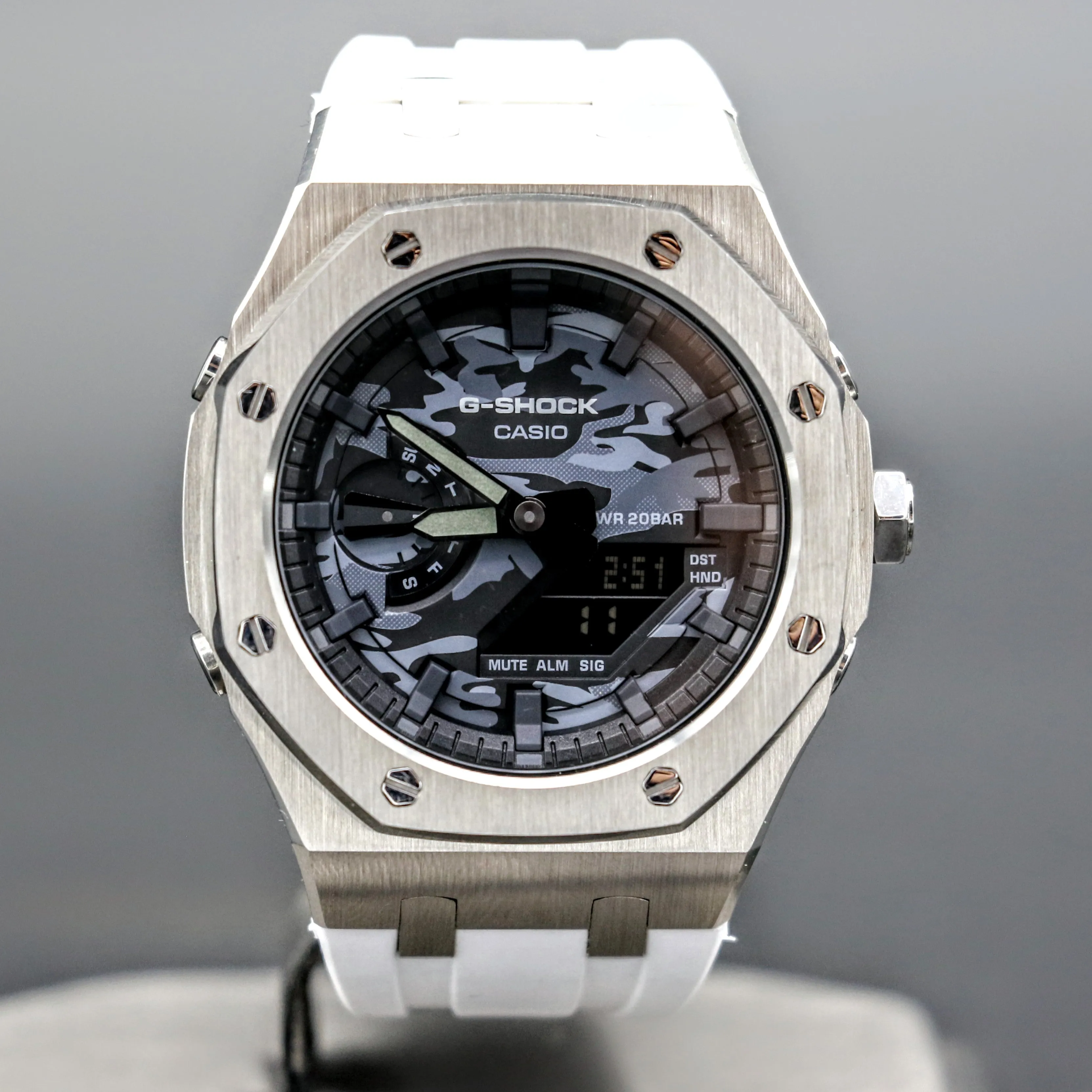 Brand-New! Custom Casio G-Shock! CASIO Oak Watch GA-2100CA 44mm