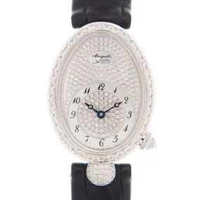Breguet Reine de Naples Automatic Silver Dial Ladies Watch 8928BB/8D/944/DD0D