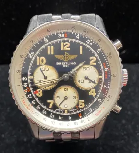 BREITLING 1884 Navitimer SS Beautiful Brand New Unisex Watch - $15K APR w/ COA!