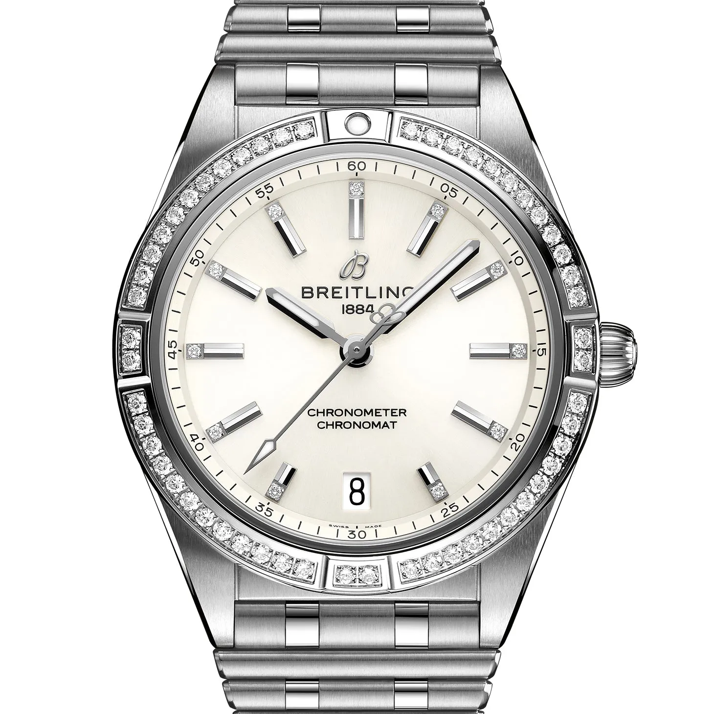 Breitling Chronomat Automatic 36 with Diamond Bezel