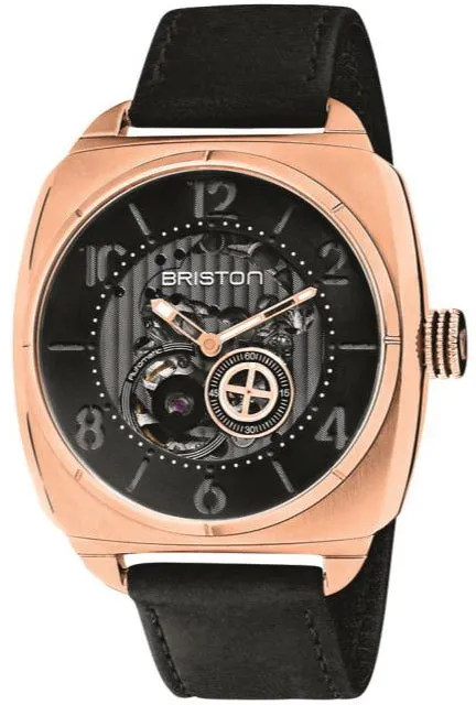 Briston Streamliner Skeleton Rose Gold IP