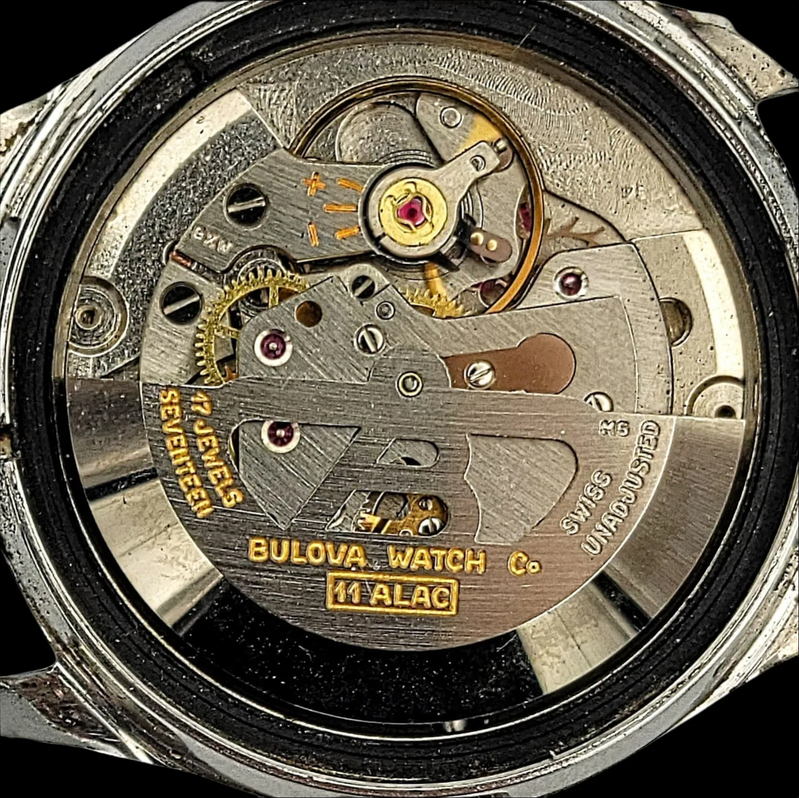 BULOVA 1965 Clipper "V" Watch Self-Winding