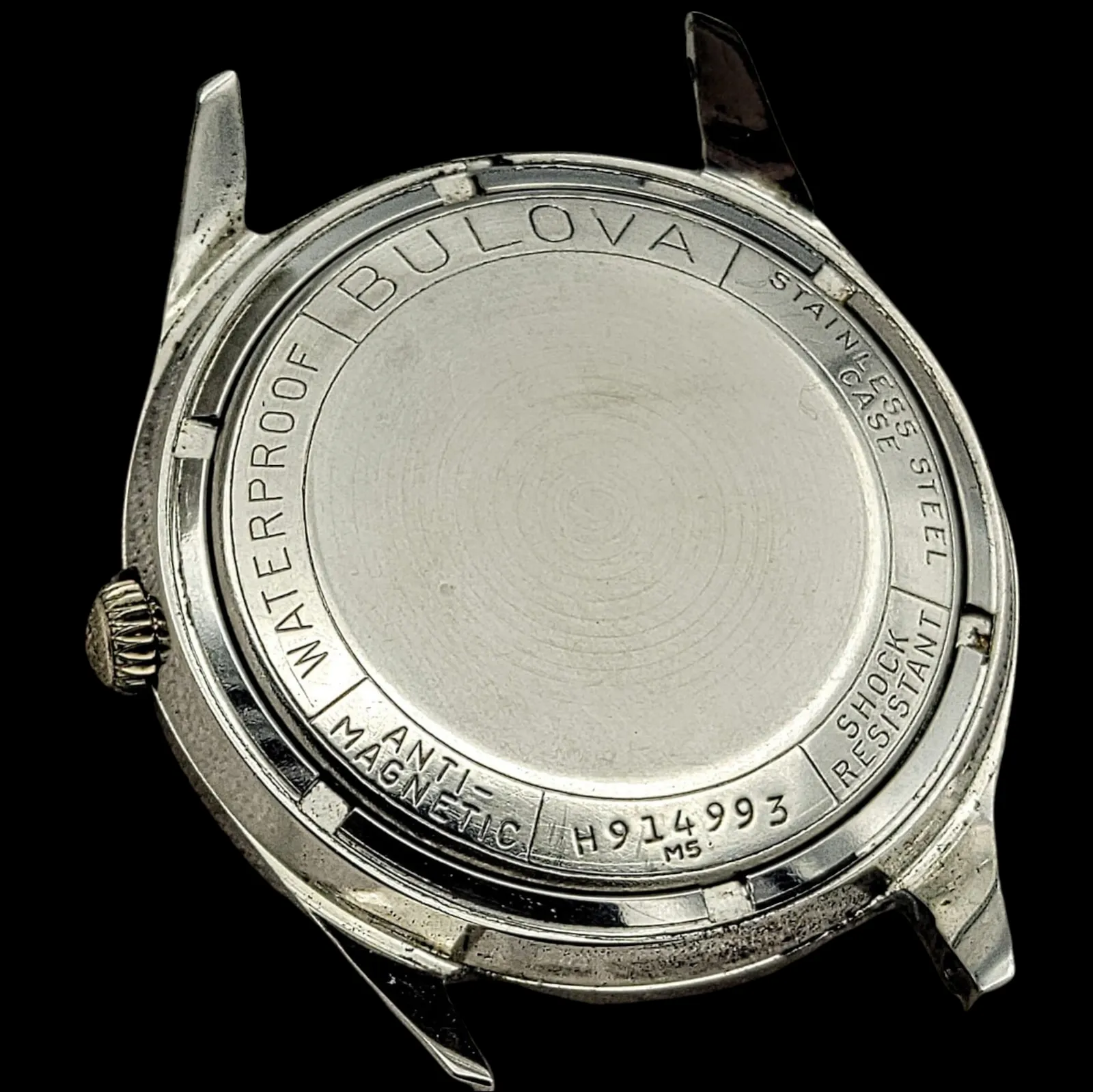 BULOVA 1965 Clipper "V" Watch Self-Winding
