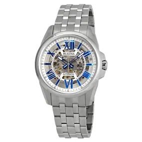 Bulova Classic Automatic Silver Dial Men's Watch 96A187