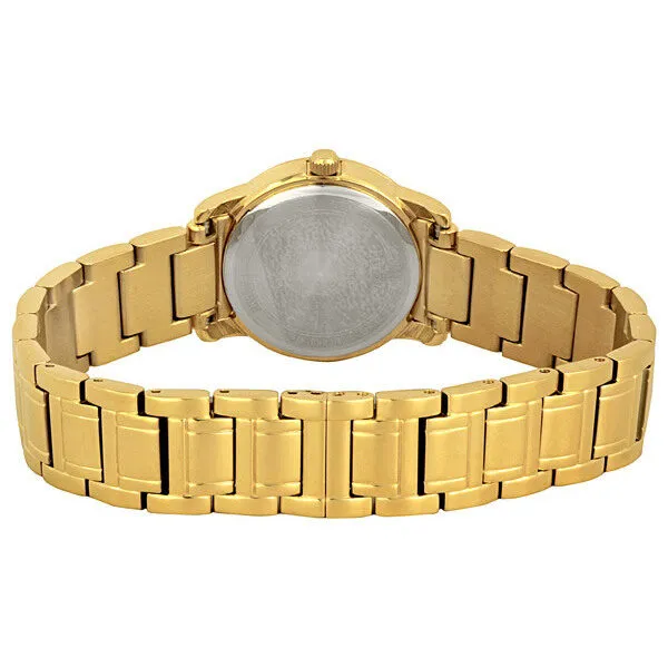 Bulova Diamonds Quartz White Mother of Pearl Dial Ladies Watch 98R135