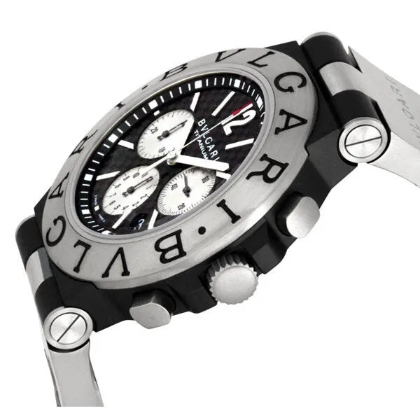 Bvlgari Diagono Chronograph Watch TI44BTAVTDCH/SLN 101395