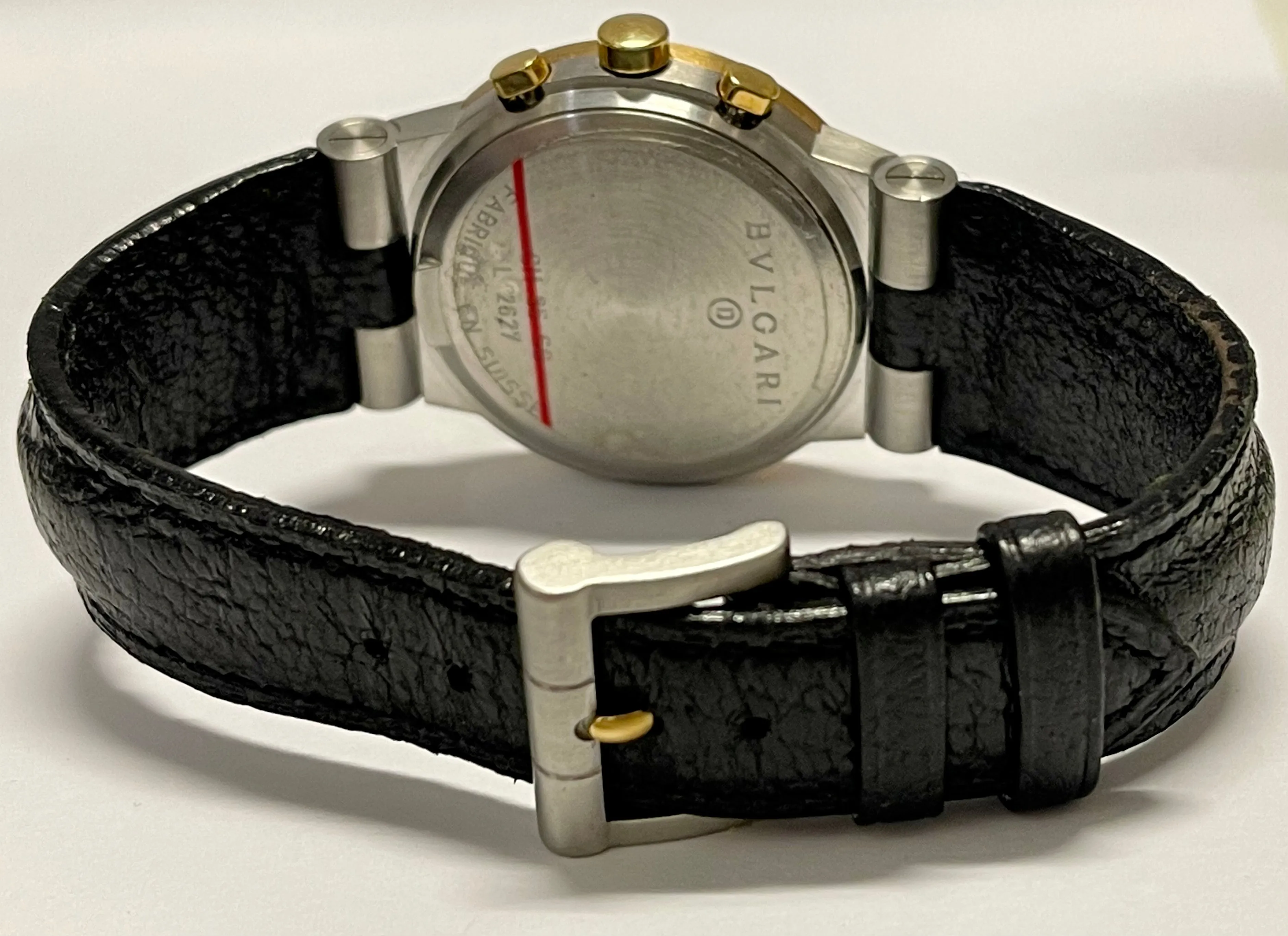 Bvlgari Diagono: Sport & Dress Chronograph 18K YG & SS Men Watch -$15K APR w/COA