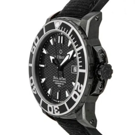 Carl F. Bucherer Patravi Scubatec Black Stainless Steel Men's Watch
