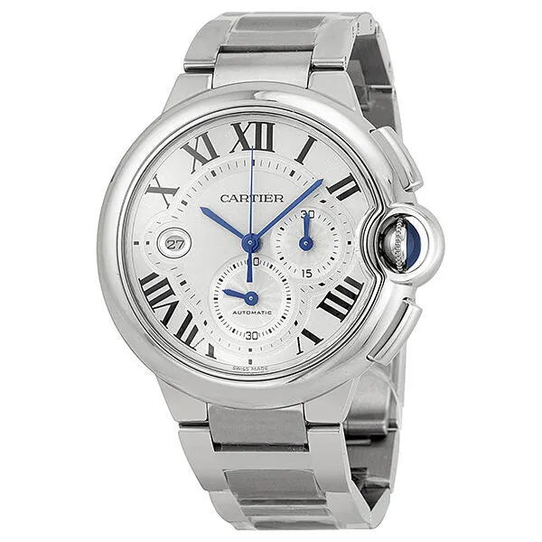 Cartier Ballon Bleu Automatic Silver Dial Men's Watch W6920076