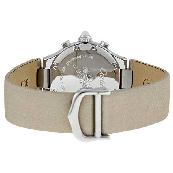 Cartier Chronoscaph Chronograph Silver Dial Ladies Watch W1020012