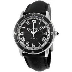 Cartier Ronde Croisiere Automatic Gray Dial Men's Watch WSRN0003
