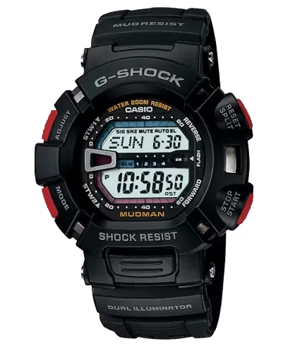 Casio G-Shock Mudman w/ Dual Illuminator Watch