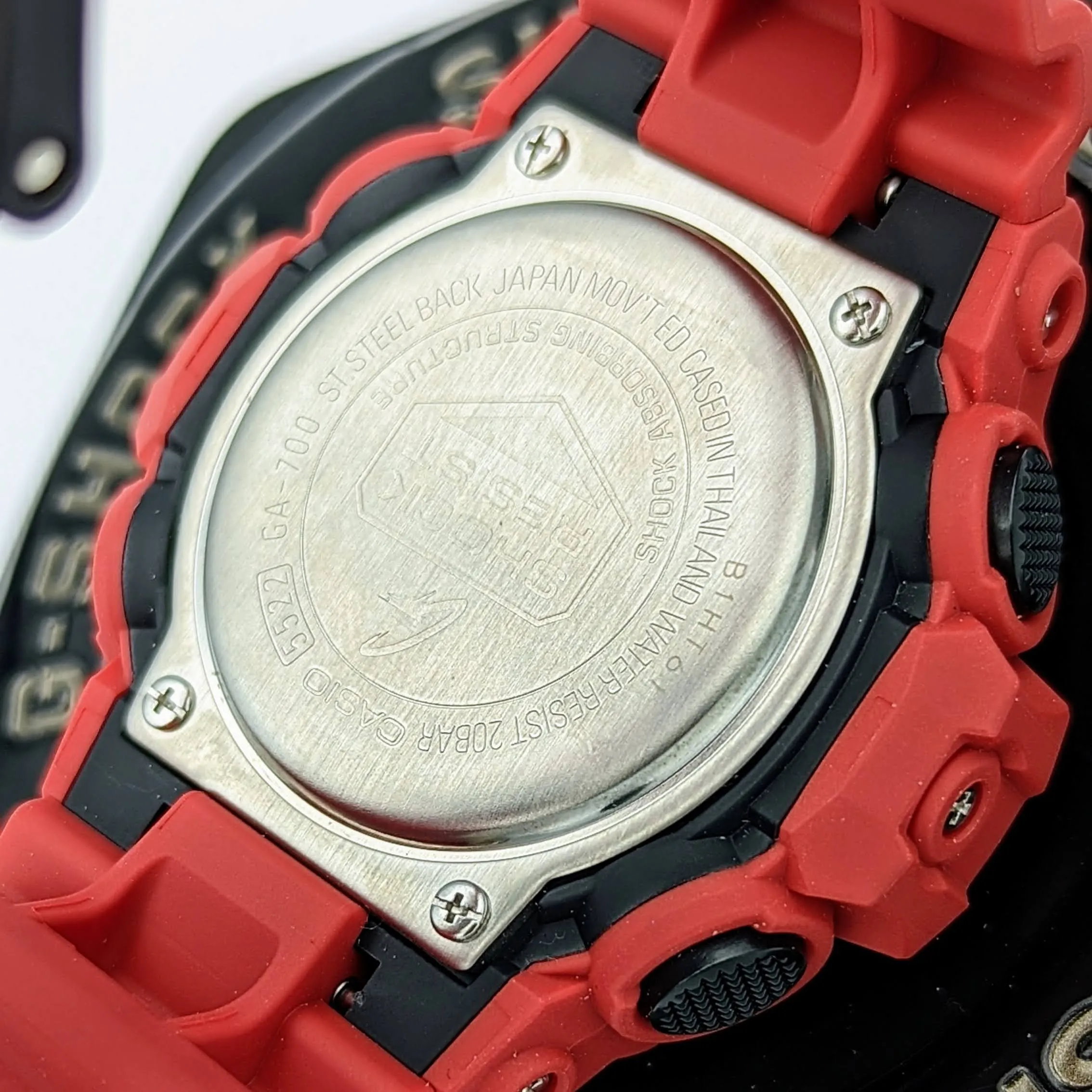 CASIO G-Shock Watch Ref. GA-700-4A World Time Wristwatch - In Box!