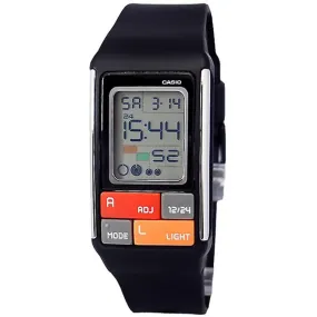 Casio Women's Pop Tone Digital Black Watch LDF50-1