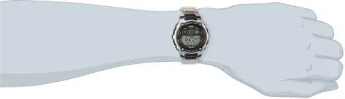Casio Youth World-time Digital Black Dial Men's Watch - AE-2000WD-1AVDF (D084)