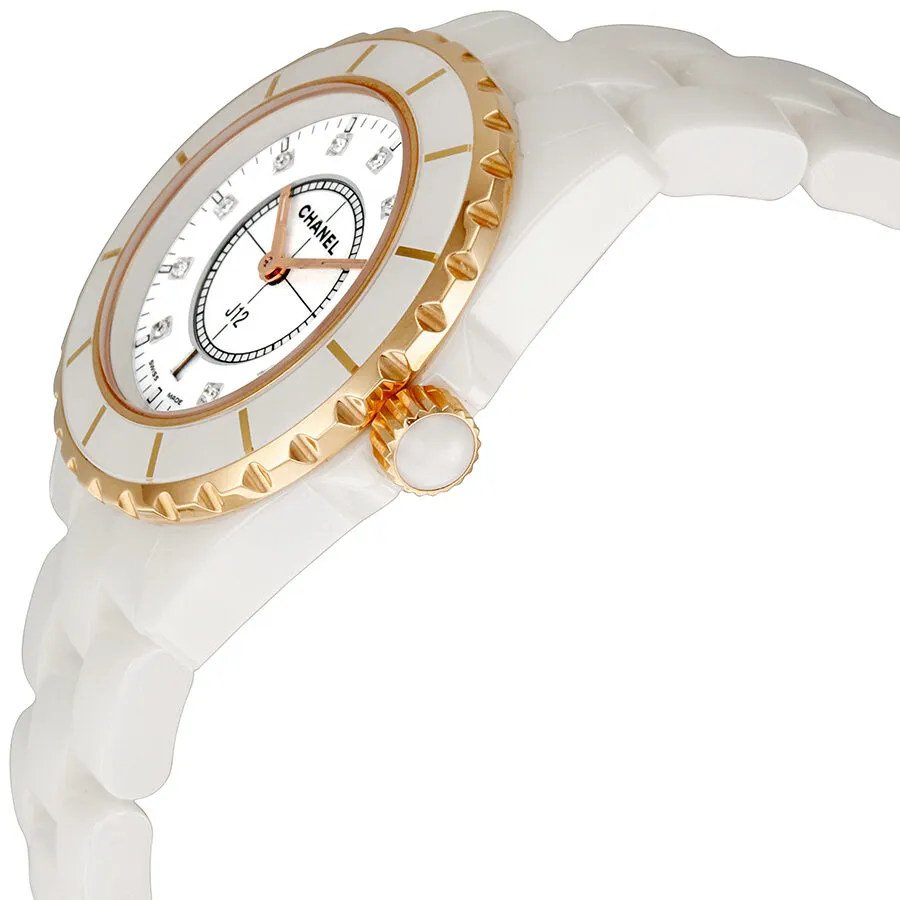 Chanel J12 White Ceramic Unisex Watch H2181