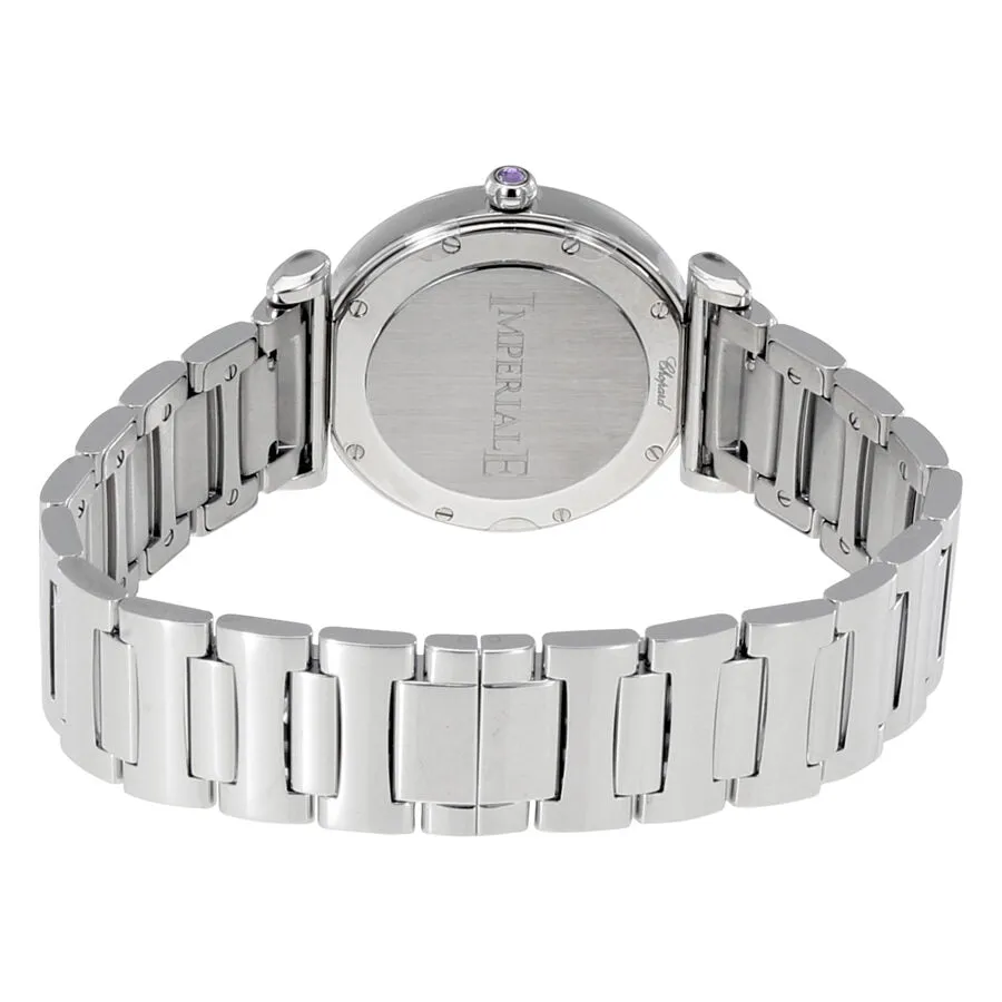 Chopard Imperiale Silver Dial Stainless Steel Ladies Watch 388541-3004