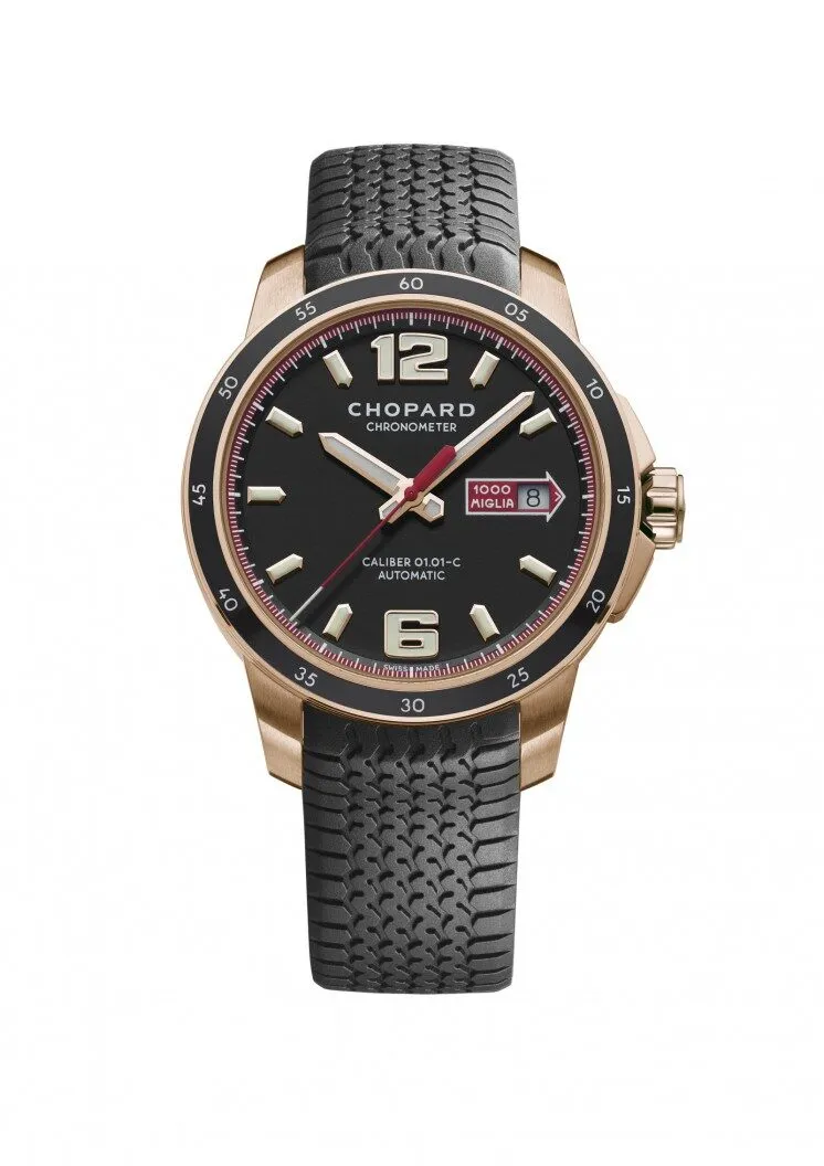 Chopard Millie Miglia GTS Automatic Black Dial Automatic Men's Watch 161295-5001