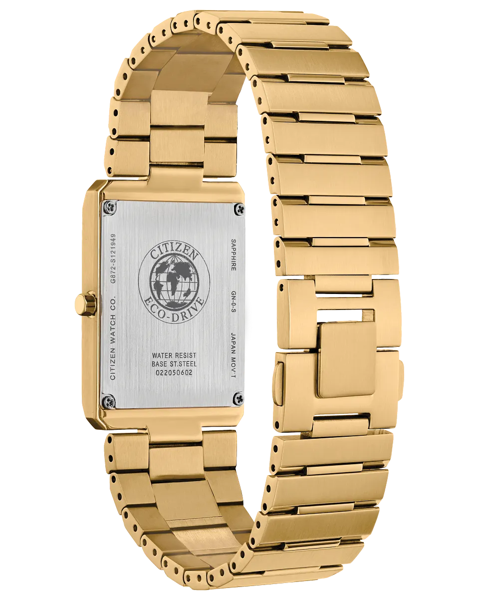 Citizen AR3102-51E Stiletto Eco-Drive Gold Stainless Steel Strap Unisex Watches