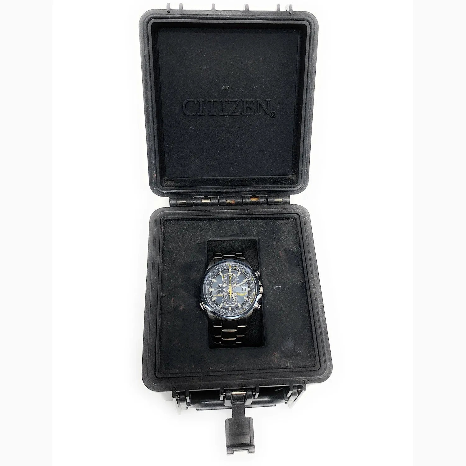 Citizen Blue Angels World Chrono A-T Eco-Drive Atomic Watch AT8020-54L