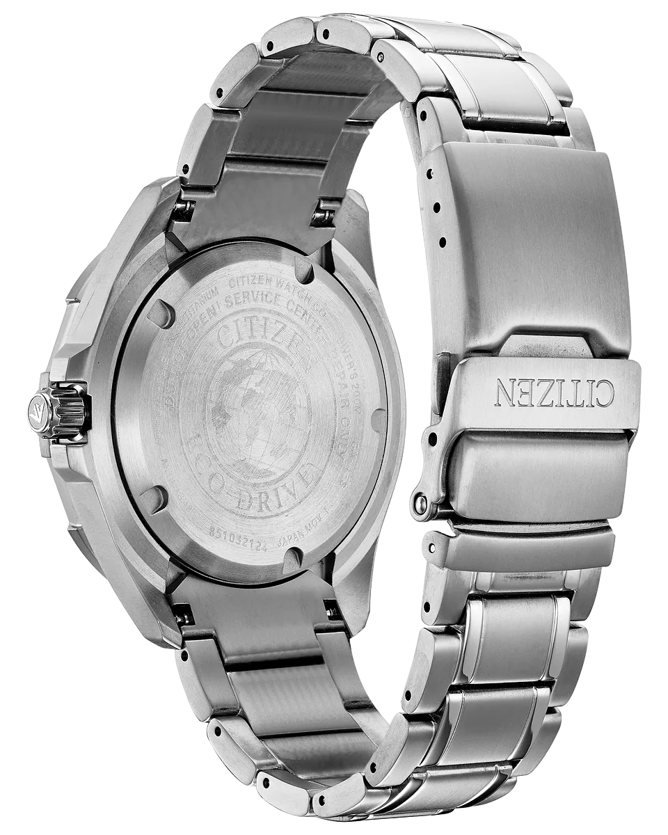Citizen BN0200-56E ProMaster Diver Eco-Drive Silver Stainless Steel Strap Men Watches