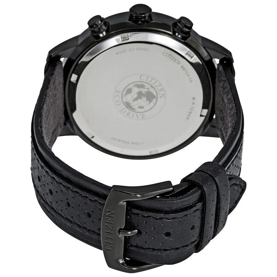 Citizen BRT Eco-Drive Chronograph Black Dial Men's Watch AT2205-01E