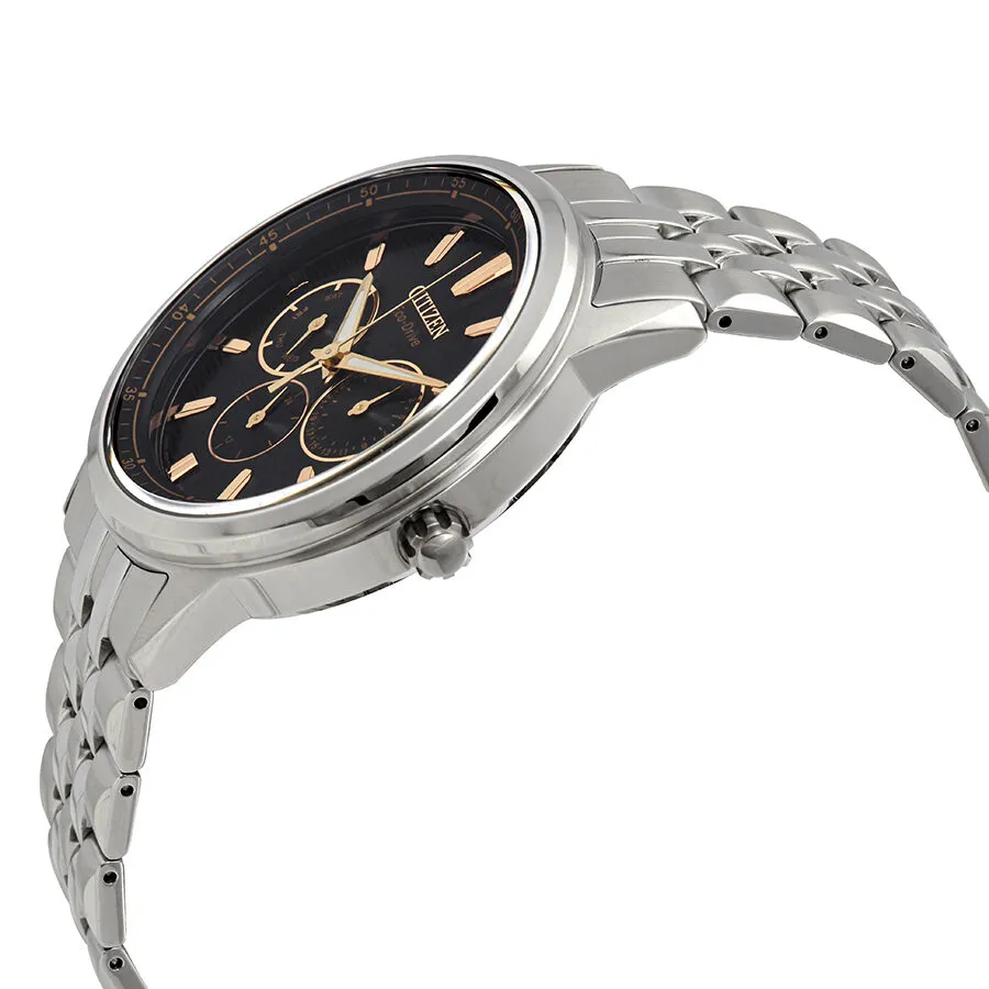 Citizen Corso Eco-Drive Black Dial Men's Watch BU2070-55E