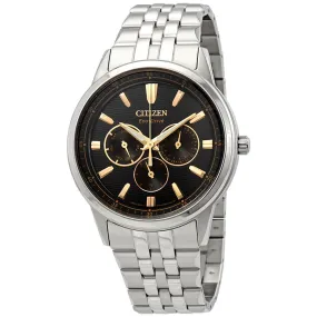Citizen Corso Eco-Drive Black Dial Men's Watch BU2070-55E