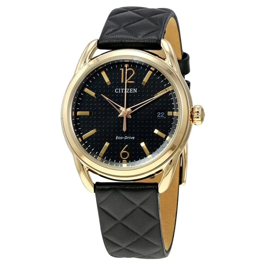 Citizen Drive Black Dial Ladies Watch FE6083-13E