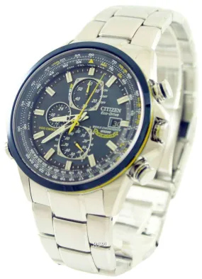 Citizen Eco-Drive Blue Angels Radio Controlled World Chronograph AT8020-54L Men's Watch