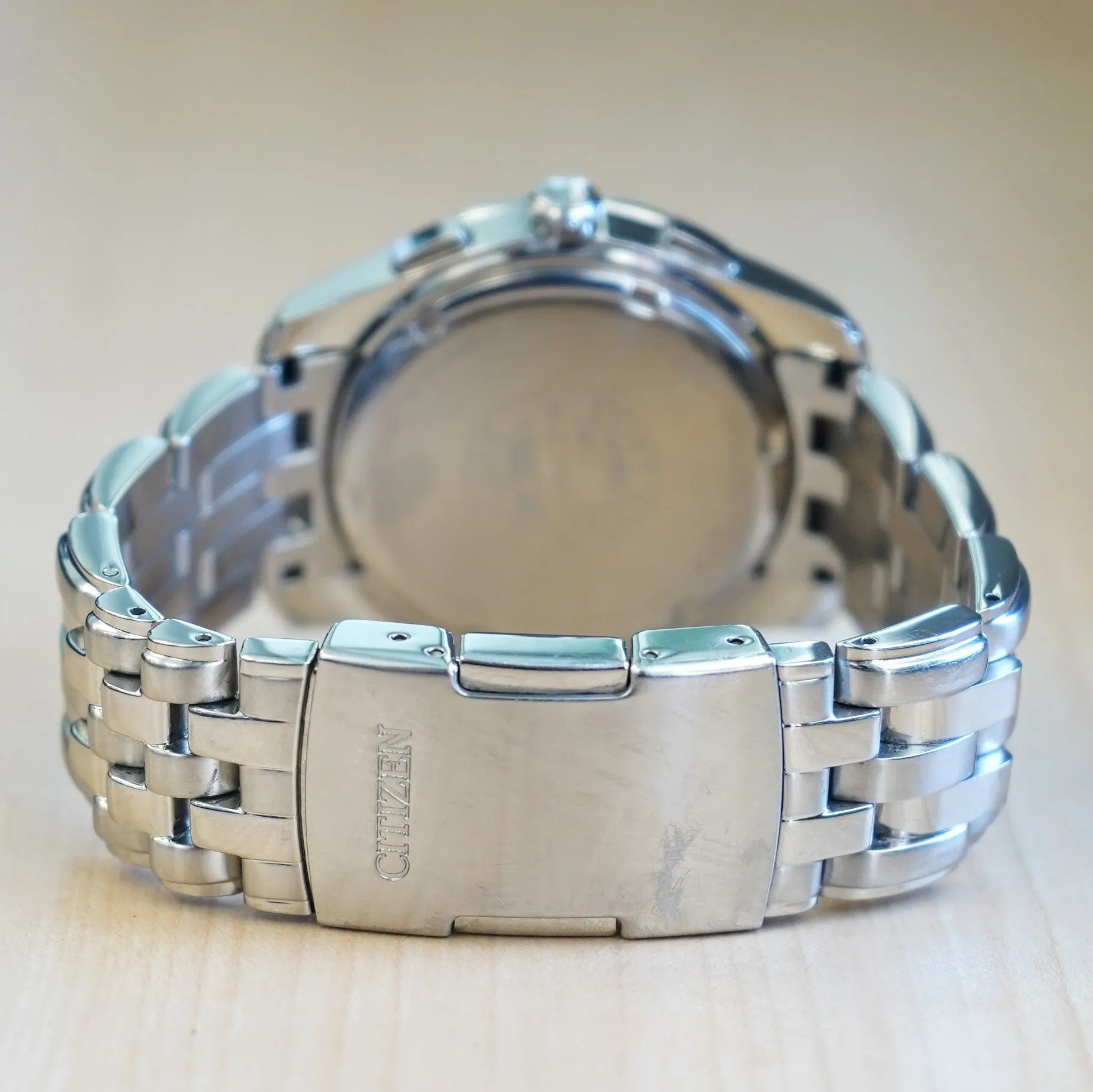 CITIZEN Eco-Drive Chandler Watch BL8004-53E Perpetual Calendar Wristwatch ALL S.S. - Boxes!