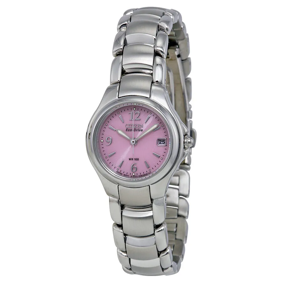 Citizen Eco-Drive Pink Silhouette Ladies Watch EW1170-51X