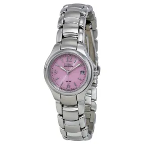 Citizen Eco-Drive Pink Silhouette Ladies Watch EW1170-51X