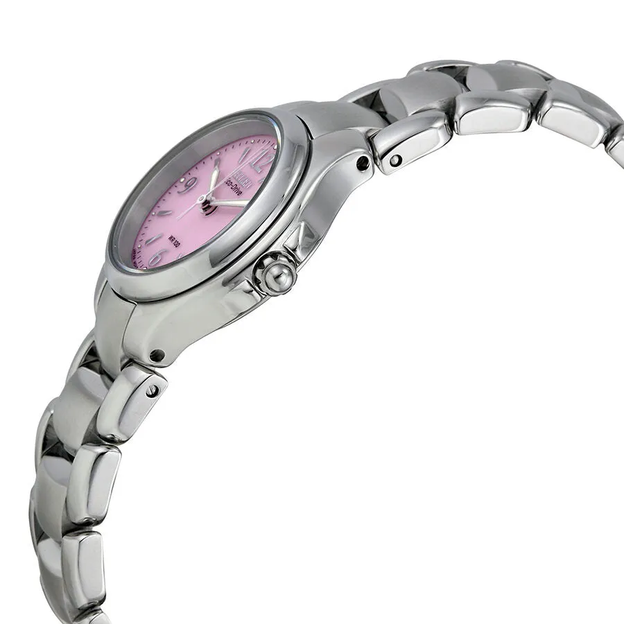Citizen Eco-Drive Pink Silhouette Ladies Watch EW1170-51X