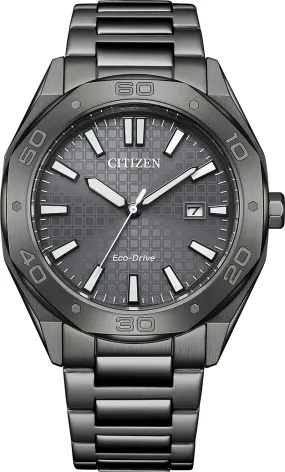 Citizen Eco Drive Sport Gunmetal Grey PVD