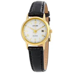 Citizen Eco-Drive White Dial Ladies Watch EW1582-03A