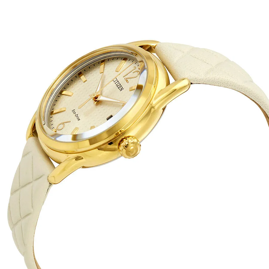 Citizen LTR - Long Term Relationship Champagne Dial Eco-Drive Ladies Watch FE6082-08P