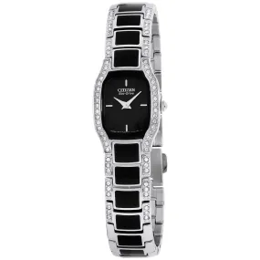 Citizen Silhouette Crystal EW9780-57E Ladies 20mm Watch MSRP $350