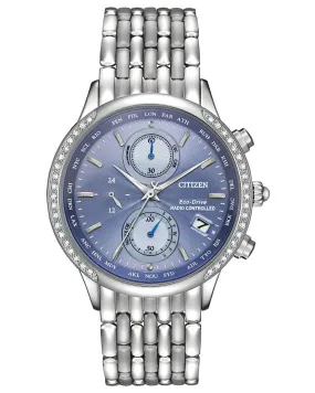 Citizen World Time A-T FC5000-51L Ladies 38mm Watch MSRP $895