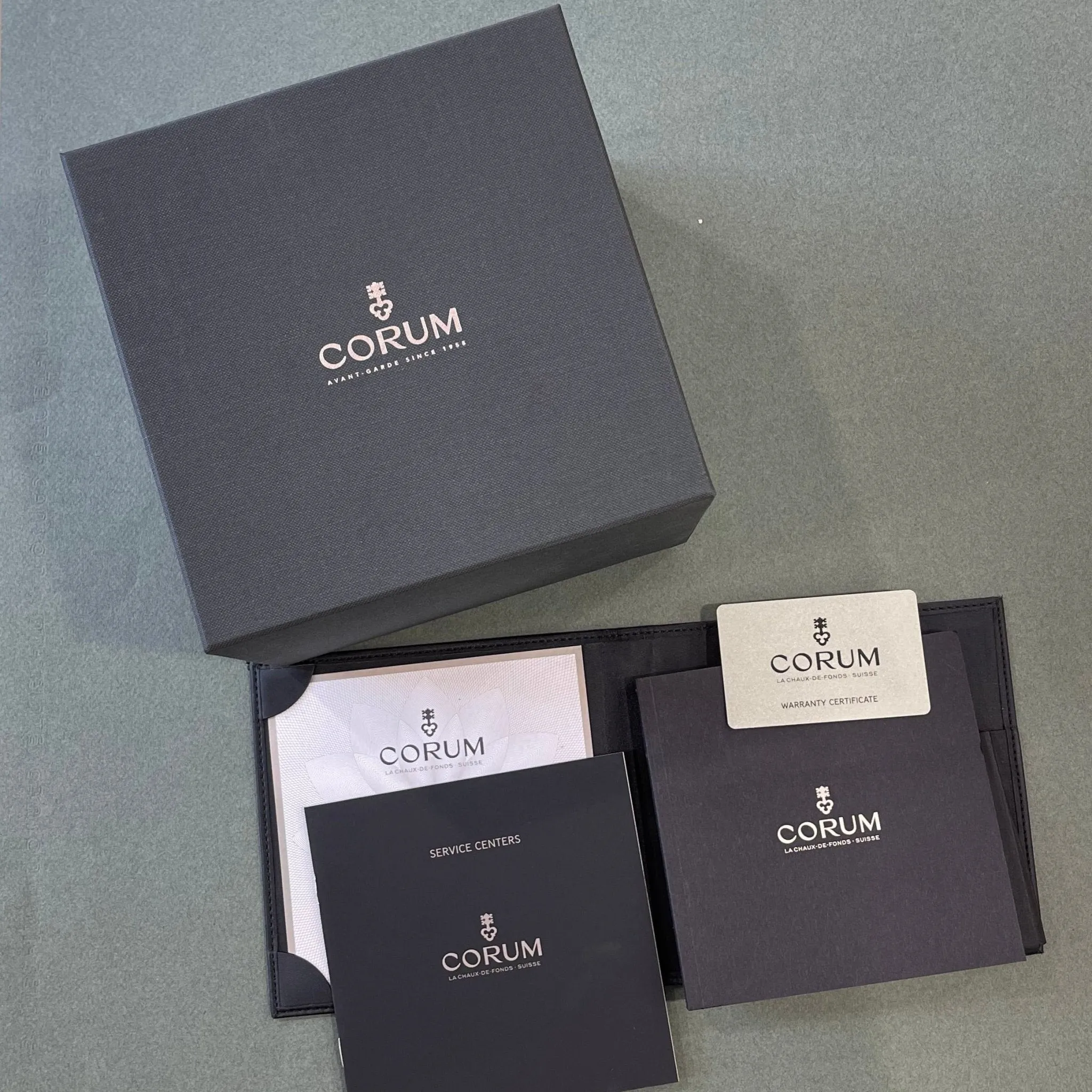 Corum Admiral's Cup 48 Leap Second Foudroyante Titanium Automatic Men's Watch A895/04302