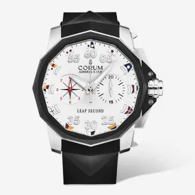 Corum Admiral's Cup 48 Leap Second Foudroyante Titanium Automatic Men's Watch A895/04302