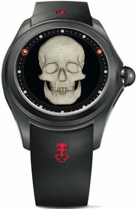 Corum Watch Bubble Magical 52 3D Skull Limited Edition