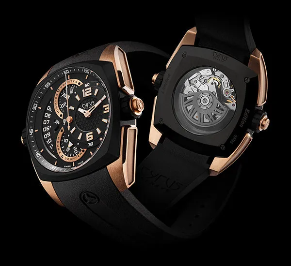Cyrus Klepcys Rose Gold & Black DLC Steel Limited Edition