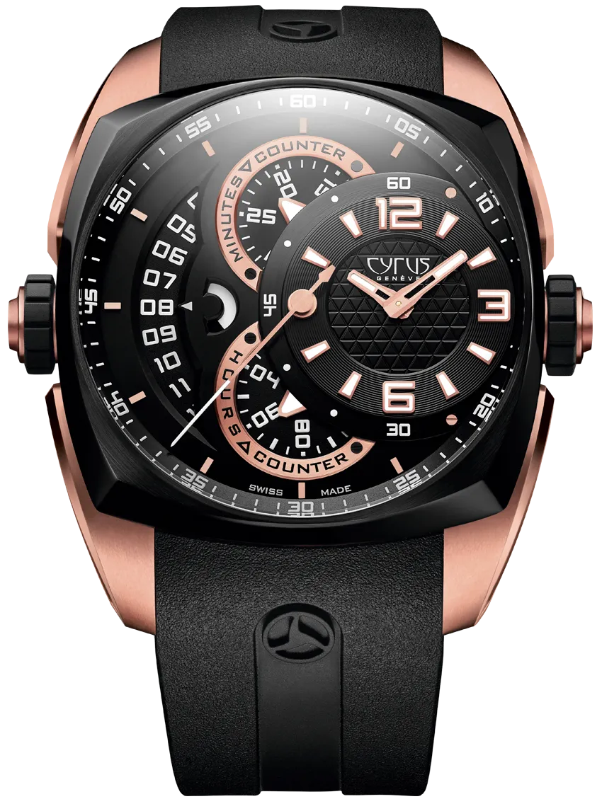 Cyrus Klepcys Rose Gold & Black DLC Steel Limited Edition
