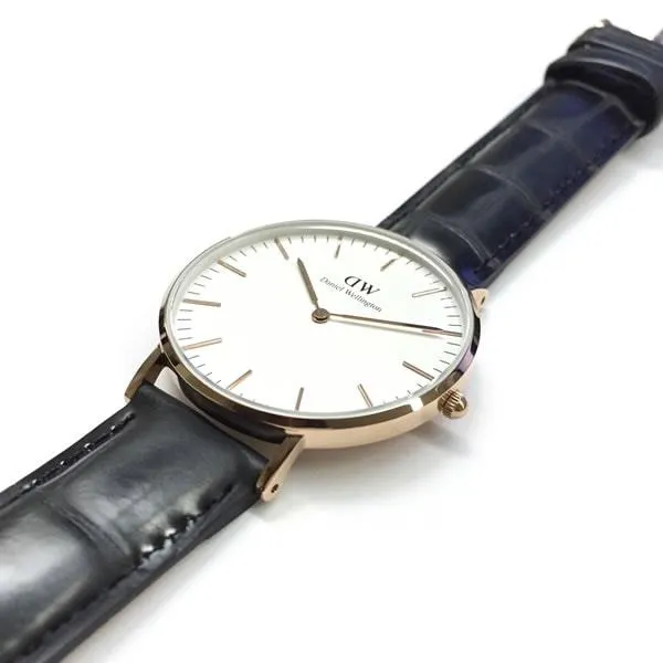 Daniel Wellington Reading 36mm Women's Gold Watch DW00100041
