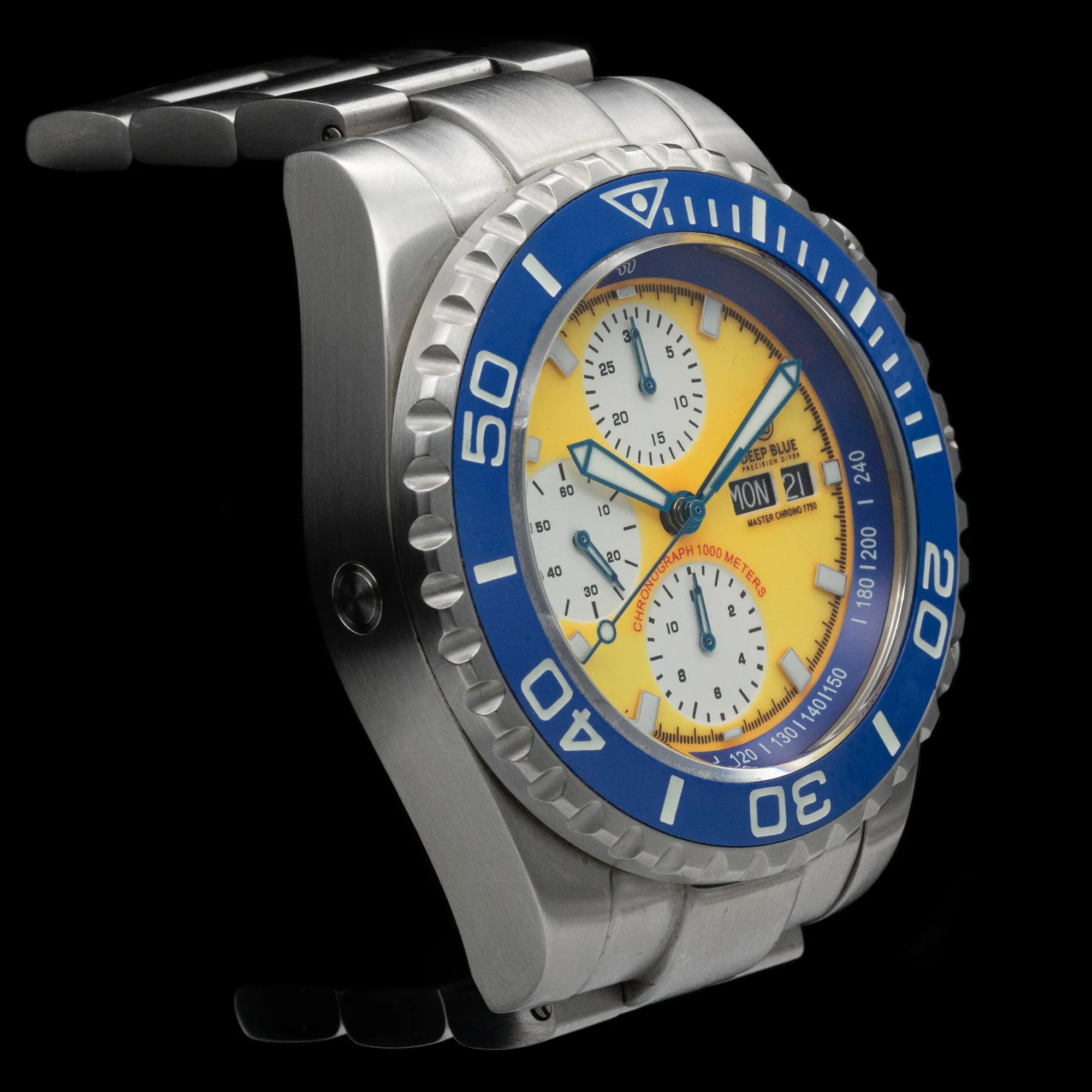 Deep Blue - Master Chrono 7750