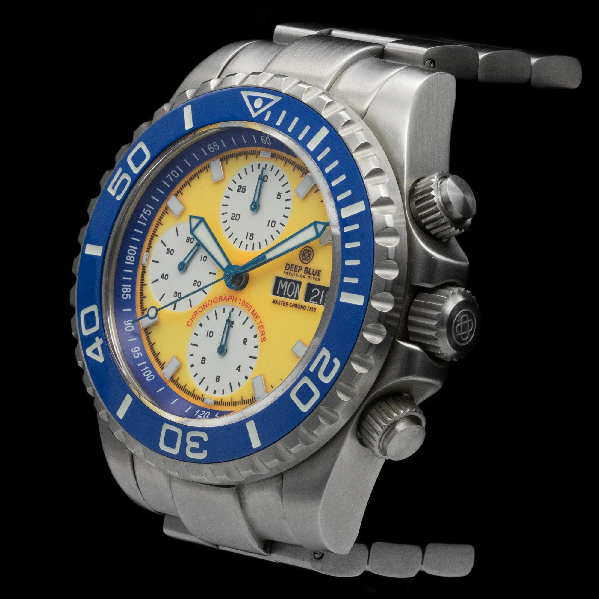 Deep Blue - Master Chrono 7750