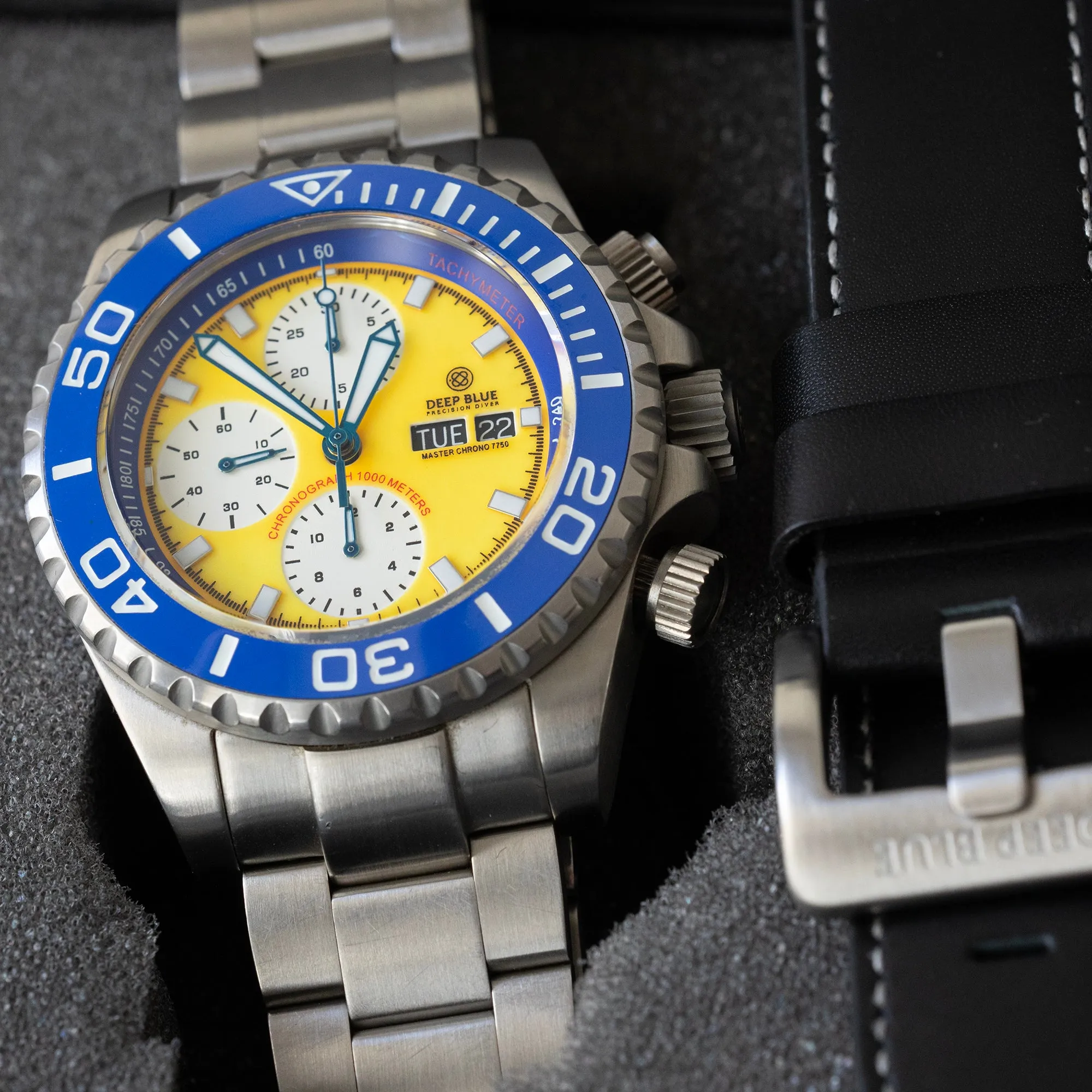 Deep Blue - Master Chrono 7750